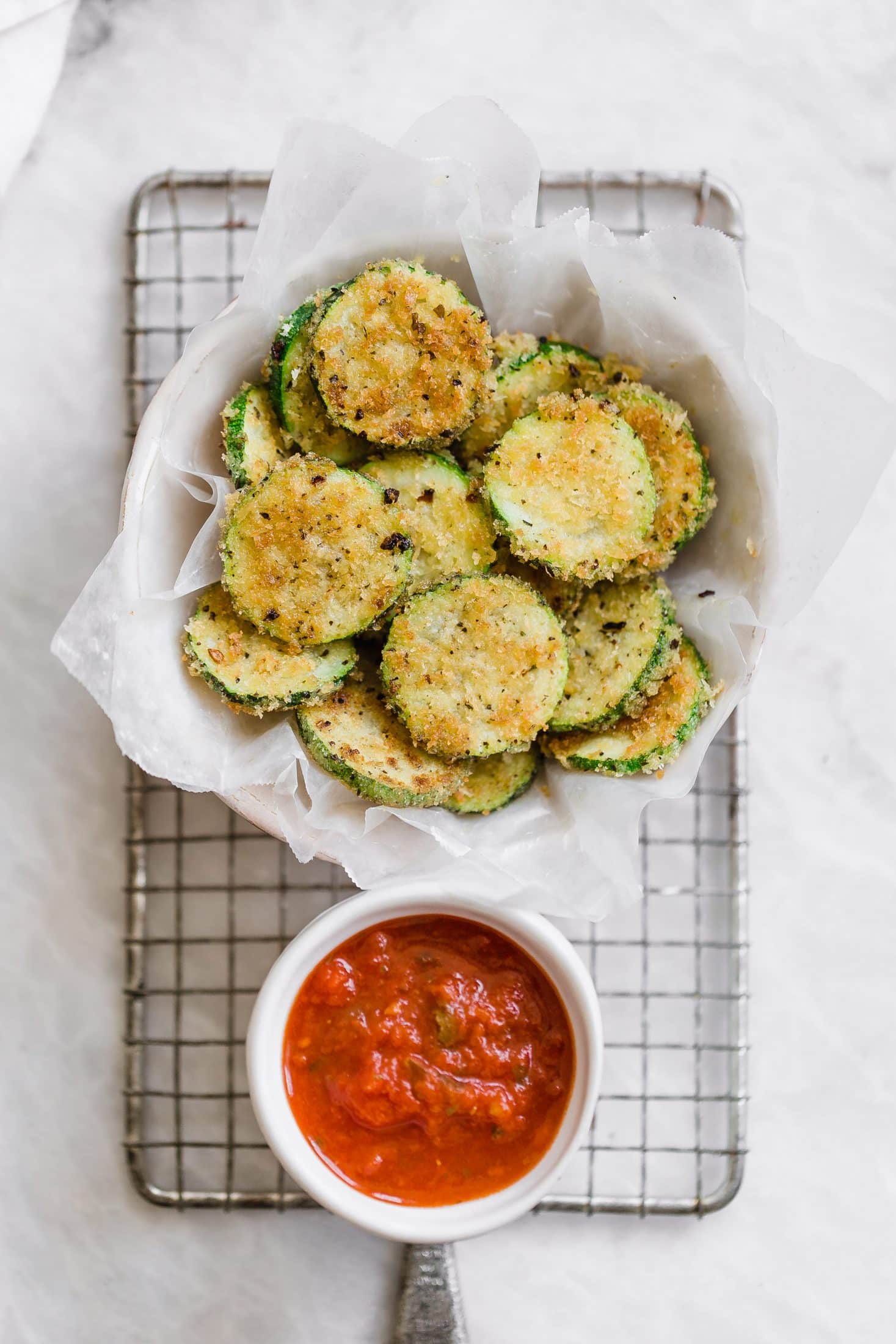 parmesan zucchini I howsweeteats.com