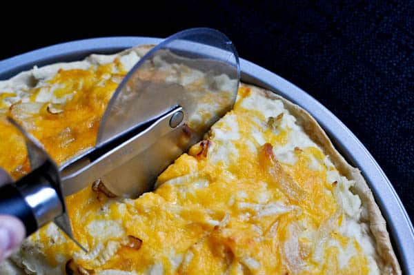 Pierogi Pizza I howsweeteats.com Pierogi Pizza I howsweeteats.com