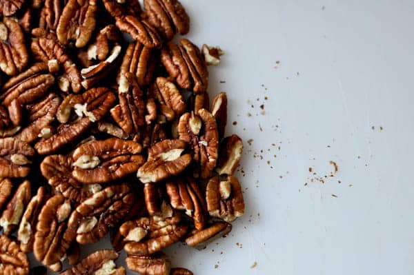 Bourbon Pecan Pie Brownies I howsweeteats.com Bourbon Pecan Pie Brownies I howsweeteats.com