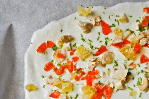 island coconut lime chocolate bark I howsweeteats.com island coconut lime chocolate bark I howsweeteats.com