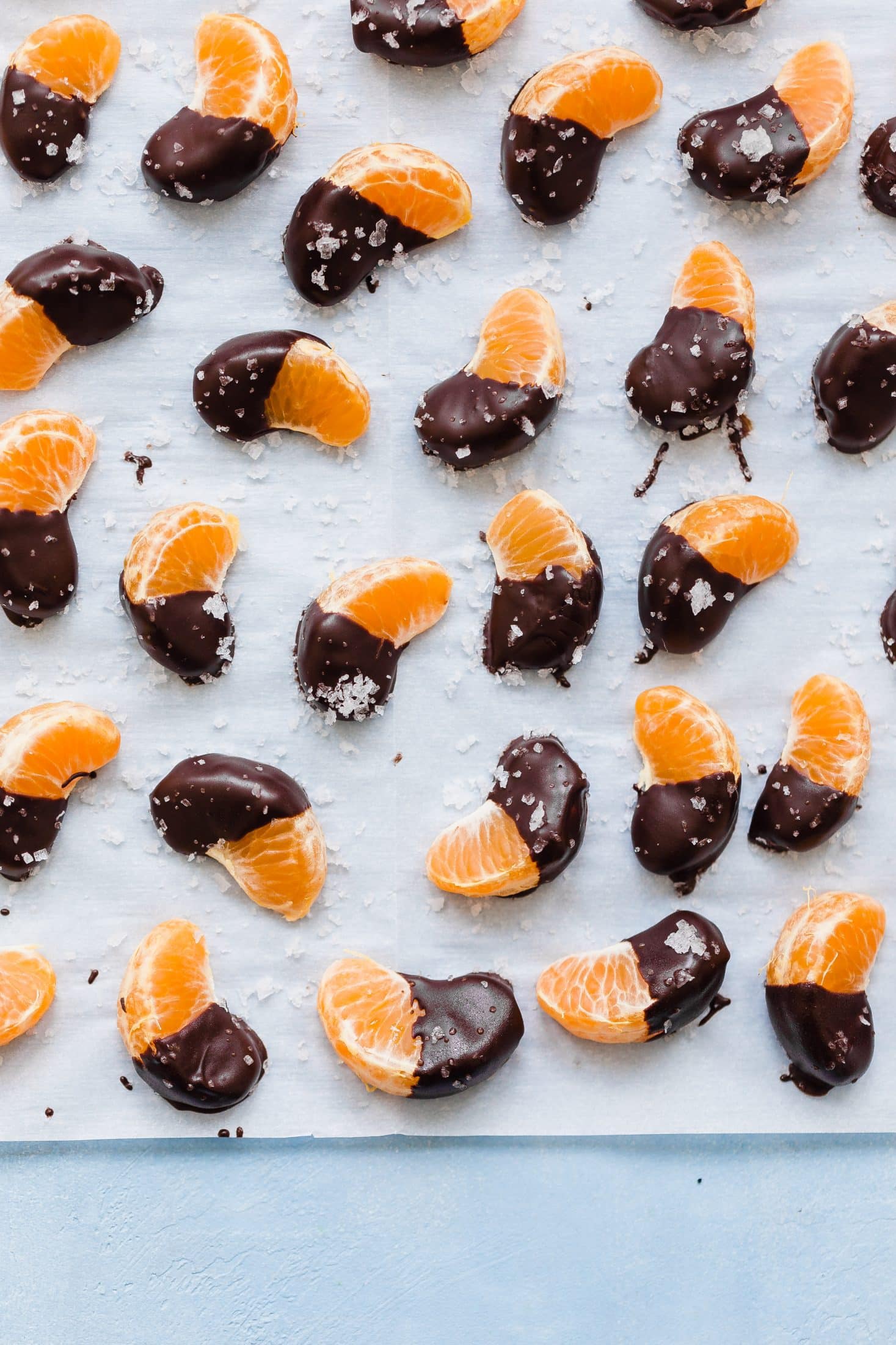 chocolate dipped clementines I howsweeteats.com
