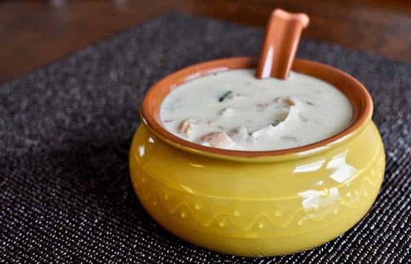 Creamy Chicken and Brie Soup I howsweeteats.com Creamy Chicken and Brie Soup I howsweeteats.com