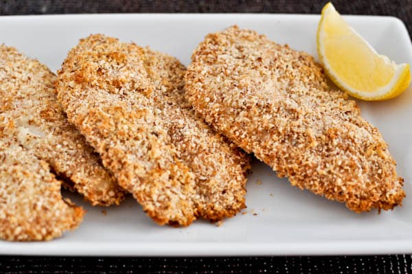 Macaroon Crusted Tilapia I howsweeteats.com Macaroon Crusted Tilapia I howsweeteats.com