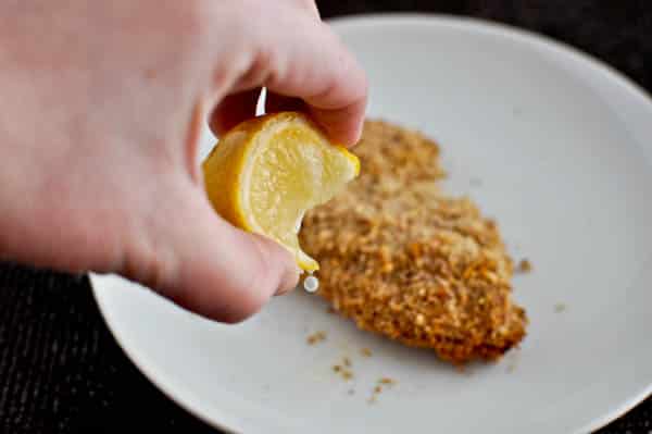 Macaroon Crusted Tilapia I howsweeteats.com Macaroon Crusted Tilapia I howsweeteats.com