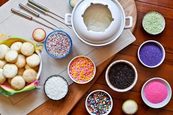 Cupcake Fondue I howsweeteats.com Cupcake Fondue I howsweeteats.com