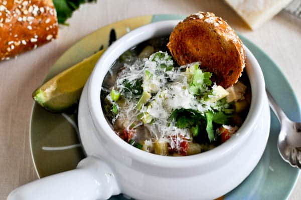 Spring Chicken Soup I howsweeteats.com Spring Chicken Soup I howsweeteats.com