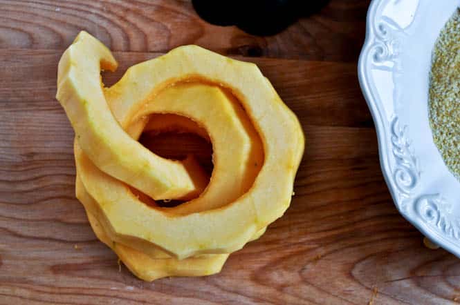 Crispy Acorn Squash Rounds I howsweeteats.com Crispy Acorn Squash Rounds I howsweeteats.com