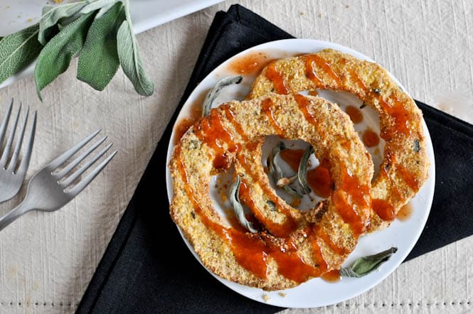 Crispy Acorn Squash Rounds I howsweeteats.com Crispy Acorn Squash Rounds I howsweeteats.com