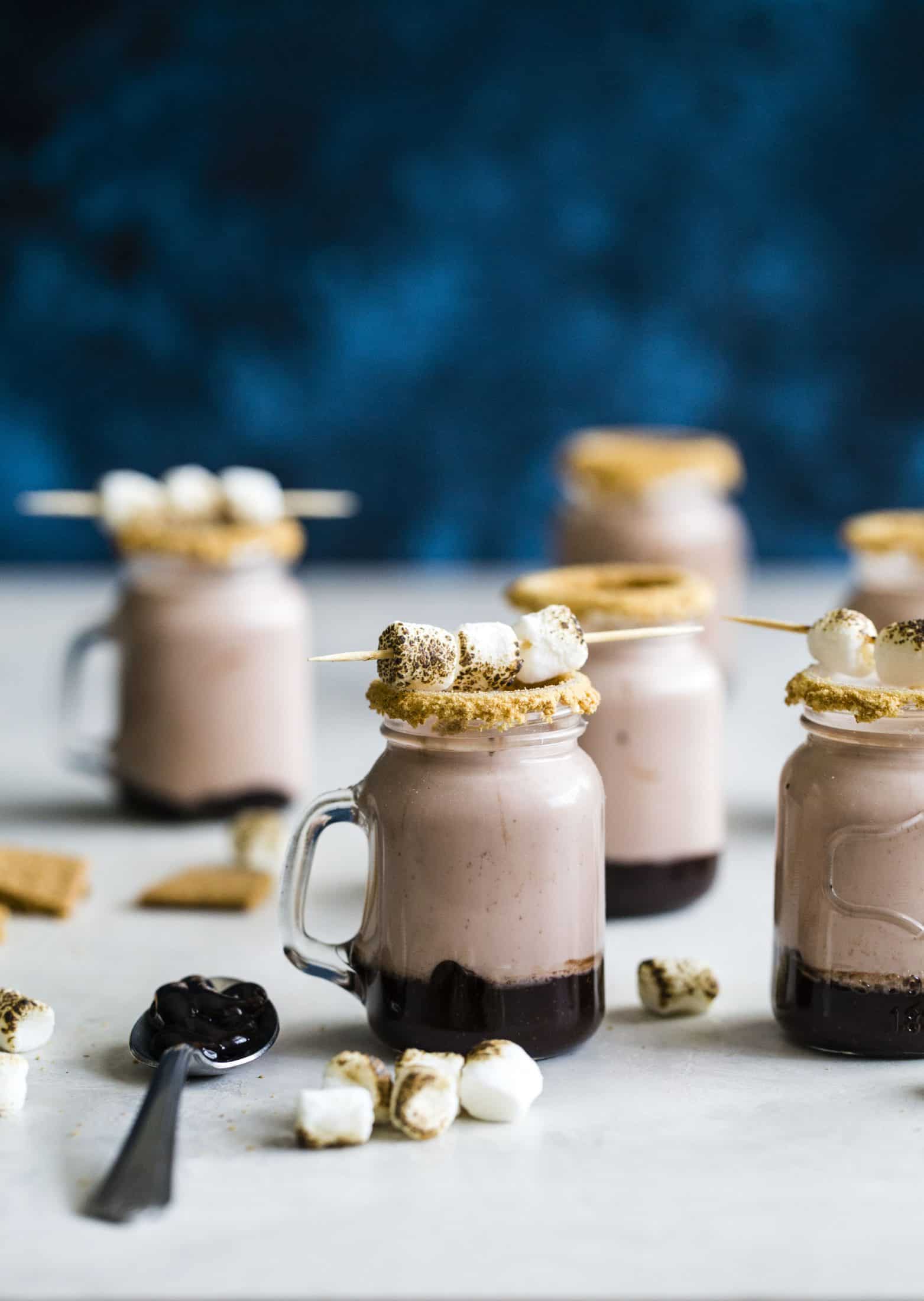 s'moretini shooters I howsweeteats.com