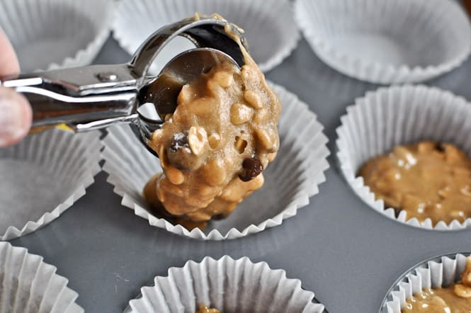 Chocolate Chip Oatmeal Cupcakes with Cinnamon Sugared Chip Frosting I howsweeteats.com Chocolate Chip Oatmeal Cupcakes with Cinnamon Sugared Chip Frosting I howsweeteats.com
