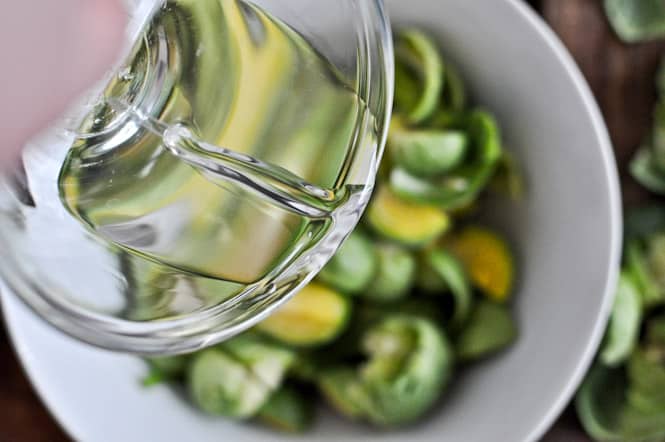 Toasted Coconut Brussels I howsweeteats.com Toasted Coconut Brussels I howsweeteats.com