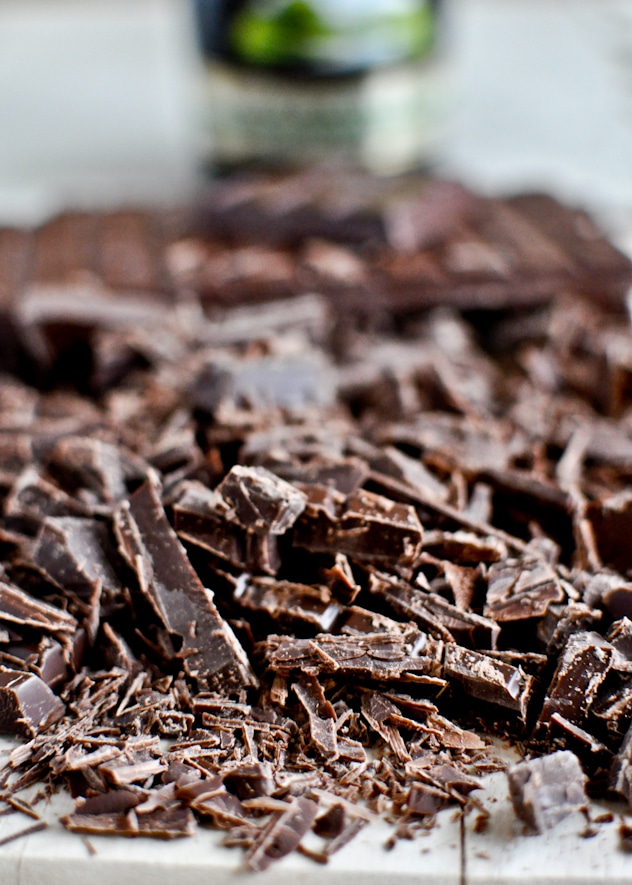 No Bake Milk Chocolate Bailey's Truffle Cake I howsweeteats.com No Bake Milk Chocolate Bailey's Truffle Cake I howsweeteats.com