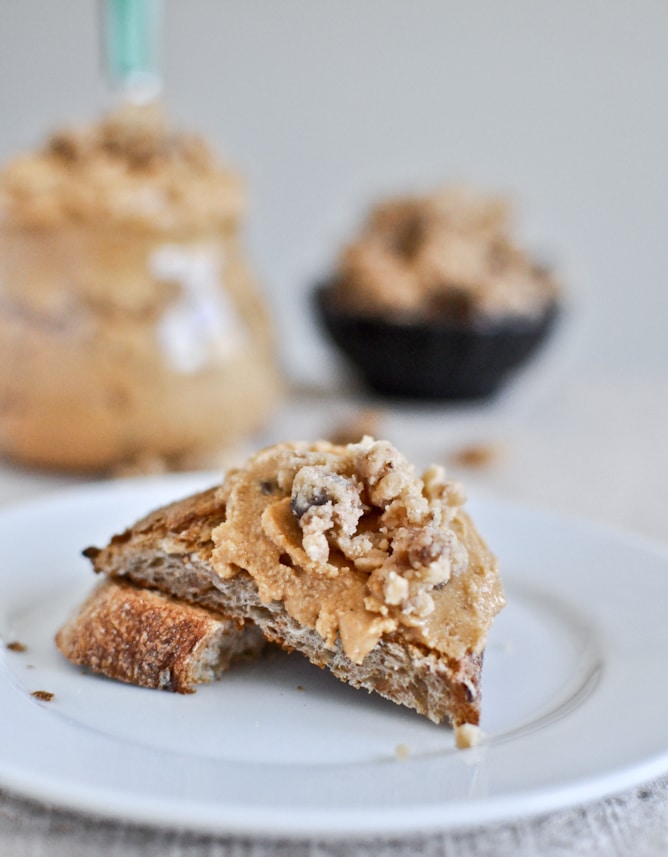 Chocolate Chip Cookie Dough Peanut Butter I howsweeteats.com Chocolate Chip Cookie Dough Peanut Butter I howsweeteats.com