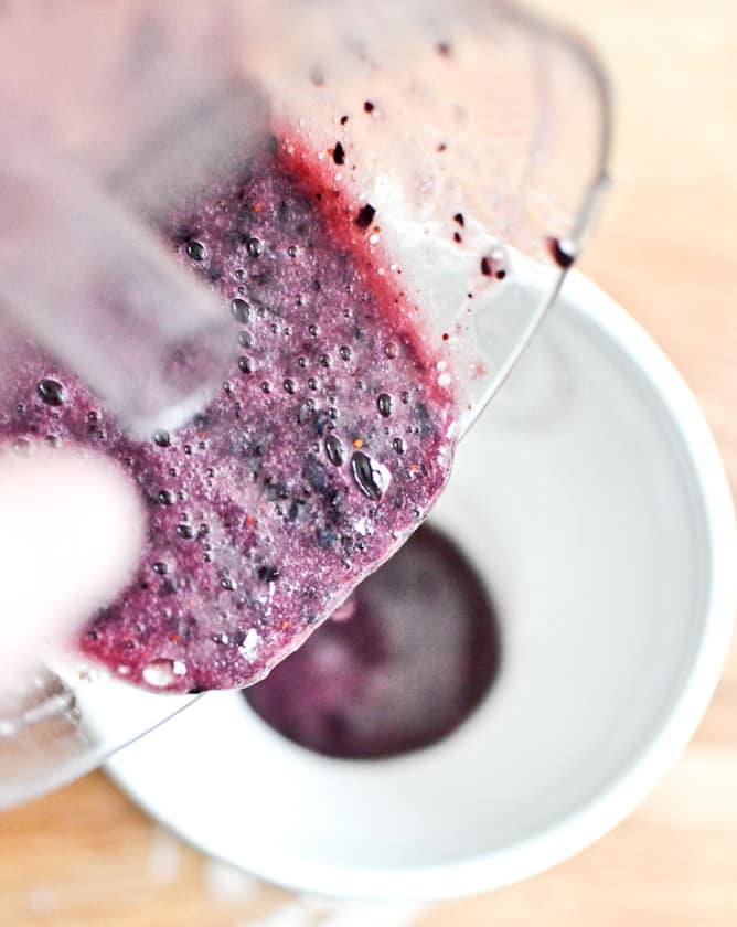 Roasted Blueberry Basil Margaritas I howsweeteats.com Roasted Blueberry Basil Margaritas I howsweeteats.com