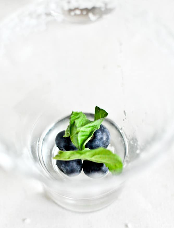 Roasted Blueberry Basil Margaritas I howsweeteats.com Roasted Blueberry Basil Margaritas I howsweeteats.com