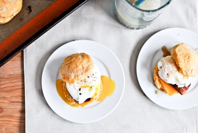 Sweet Potato Breakfast Biscuits I howsweeteats.com Sweet Potato Breakfast Biscuits I howsweeteats.com