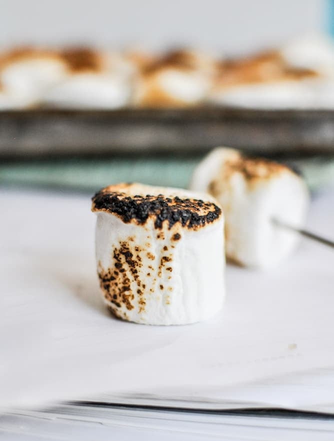 Toasted Marshmallow Coconut Milk Ice Cream I howsweeteats.com Toasted Marshmallow Coconut Milk Ice Cream I howsweeteats.com