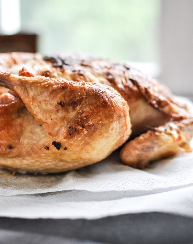 Goat Cheese Roasted Chicken I howsweeteats.com Goat Cheese Roasted Chicken I howsweeteats.com