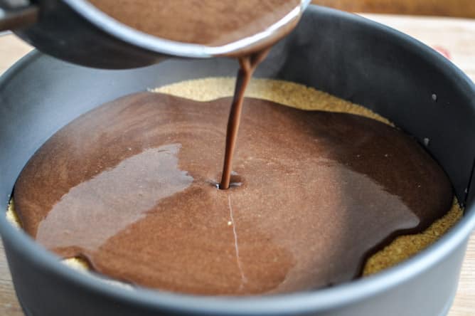 Gooey S'mores Ice Cream Cake I howsweeteats.com Gooey S'mores Ice Cream Cake I howsweeteats.com