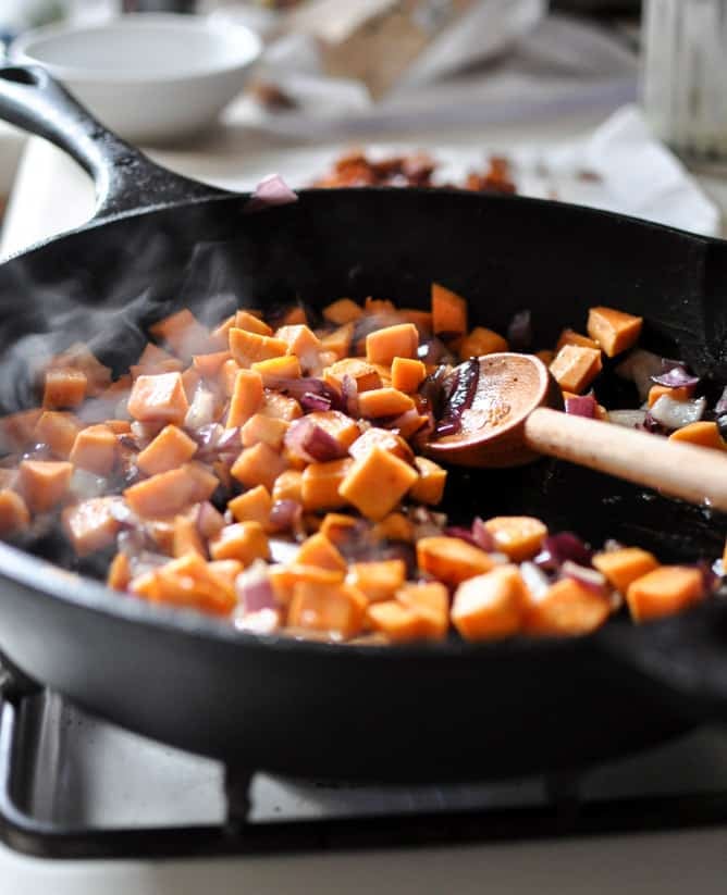 Brussels Sprouts Breakfast Hash I howsweeteats.com Brussels Sprouts Breakfast Hash I howsweeteats.com