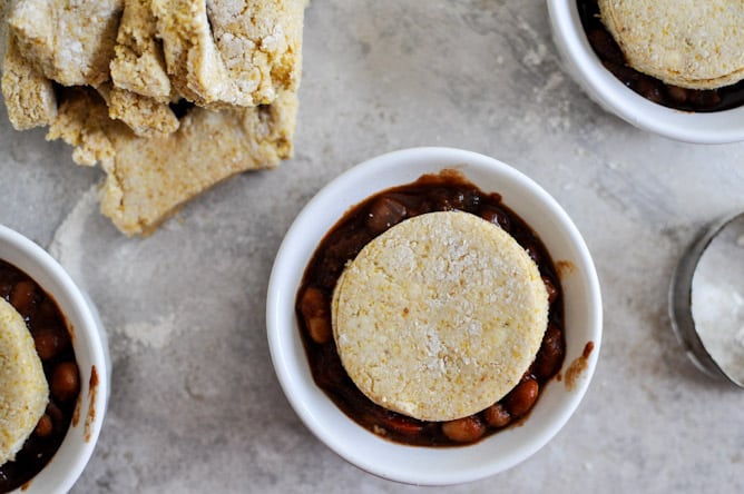 Three Bean Chili Pot Pies I howsweeteats.com Three Bean Chili Pot Pies I howsweeteats.com