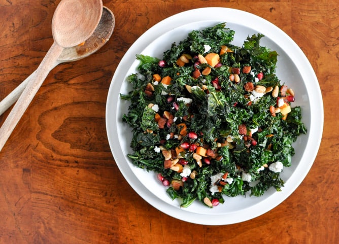Crispy Kale Salad I howsweeteats.com Crispy Kale Salad I howsweeteats.com