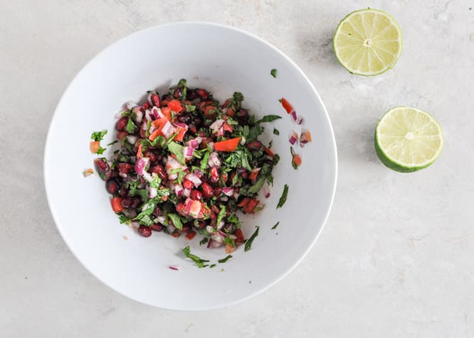 Toasted Coconut Tilapia with Pomegranate Salsa I howsweeteats.com Toasted Coconut Tilapia with Pomegranate Salsa I howsweeteats.com