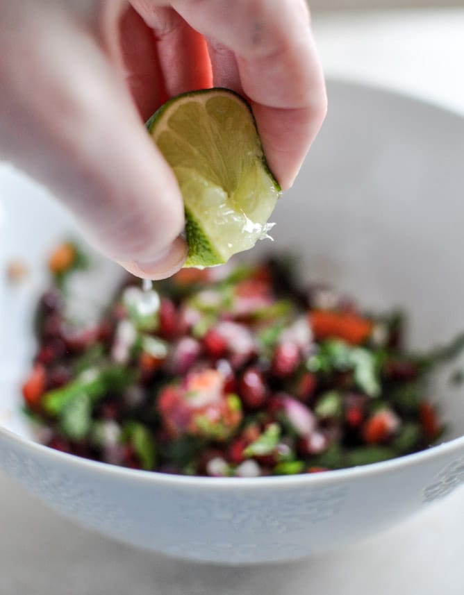 Toasted Coconut Tilapia with Pomegranate Salsa I howsweeteats.com Toasted Coconut Tilapia with Pomegranate Salsa I howsweeteats.com