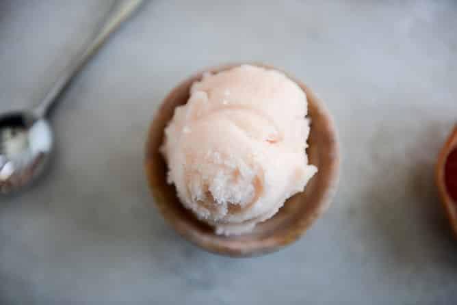 Grapefruit Sorbet I howsweeteats.com Grapefruit Sorbet I howsweeteats.com