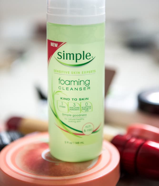 Simple Foaming Cleanser I howsweeteats.com Simple Foaming Cleanser I howsweeteats.com
