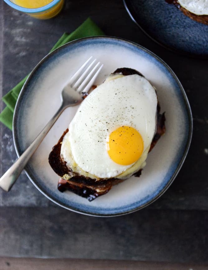Croque Madame with Crispy Ham I howsweeteats.com Croque Madame with Crispy Ham I howsweeteats.com