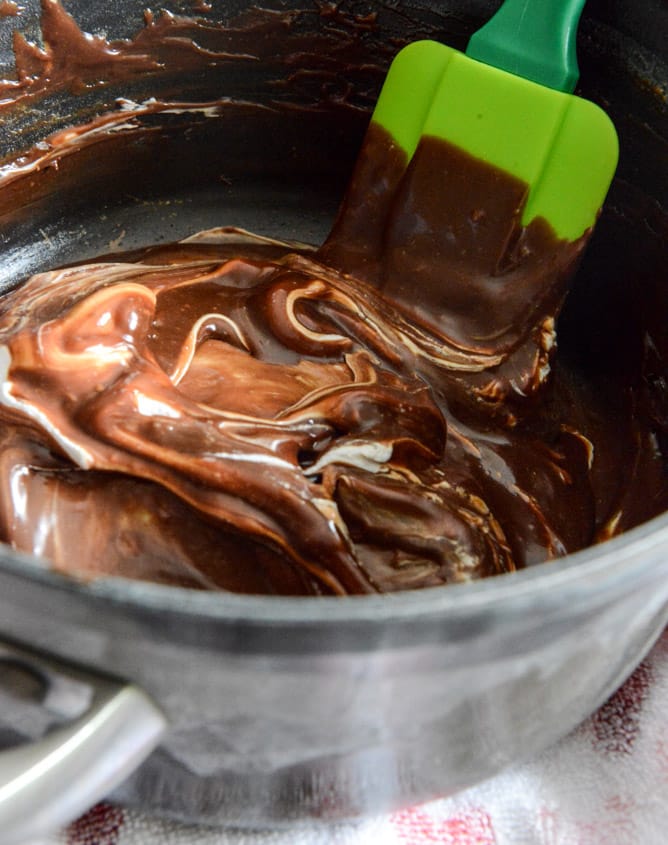 Milk Chocolate Mousse with Coconut Whipped Cream I howsweeteats.com Milk Chocolate Mousse with Coconut Whipped Cream I howsweeteats.com