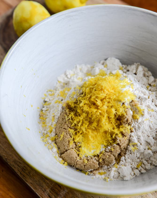 Brown Sugar Lemon Mascarpone Muffins I howsweeteats.com Brown Sugar Lemon Mascarpone Muffins I howsweeteats.com