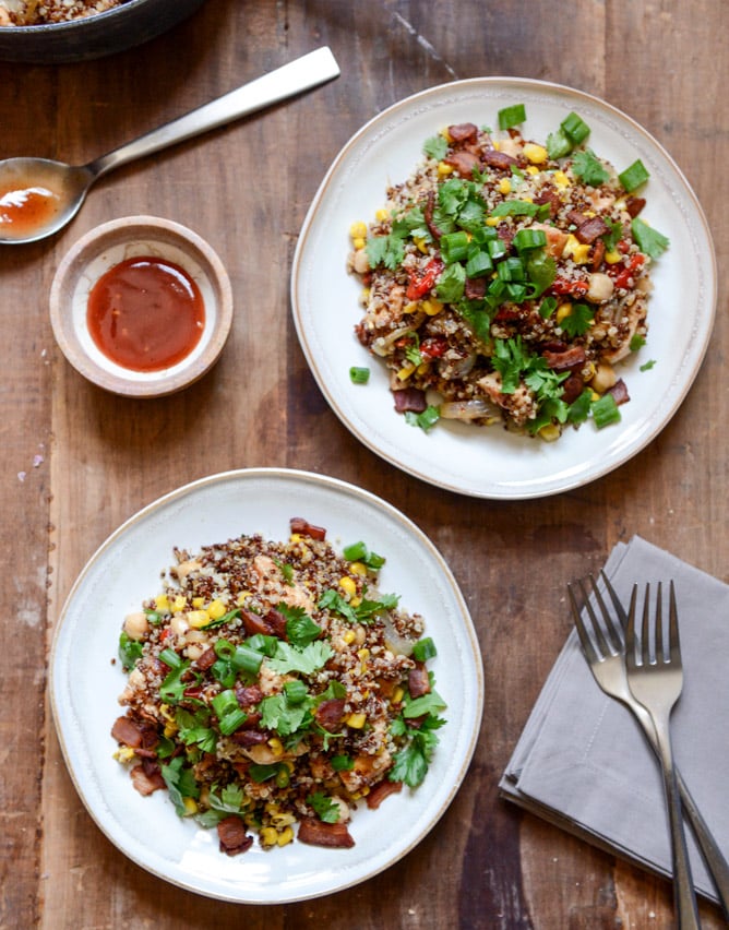 Summer BBQ Quinoa Salad I howsweeteats.com Summer BBQ Quinoa Salad I howsweeteats.com