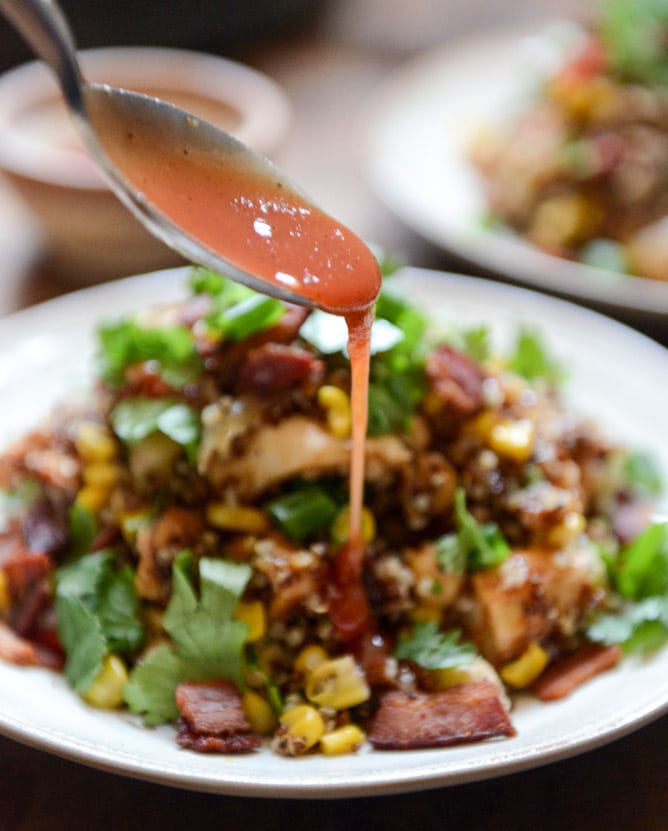 Summer BBQ Quinoa Salad I howsweeteats.com Summer BBQ Quinoa Salad I howsweeteats.com