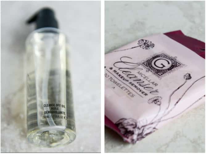 MAC Cleanse Off Oil, Trader Joe's Makeup Remove Wipes I howsweeteats.com MAC Cleanse Off Oil, Trader Joe's Makeup Remove Wipes I howsweeteats.com