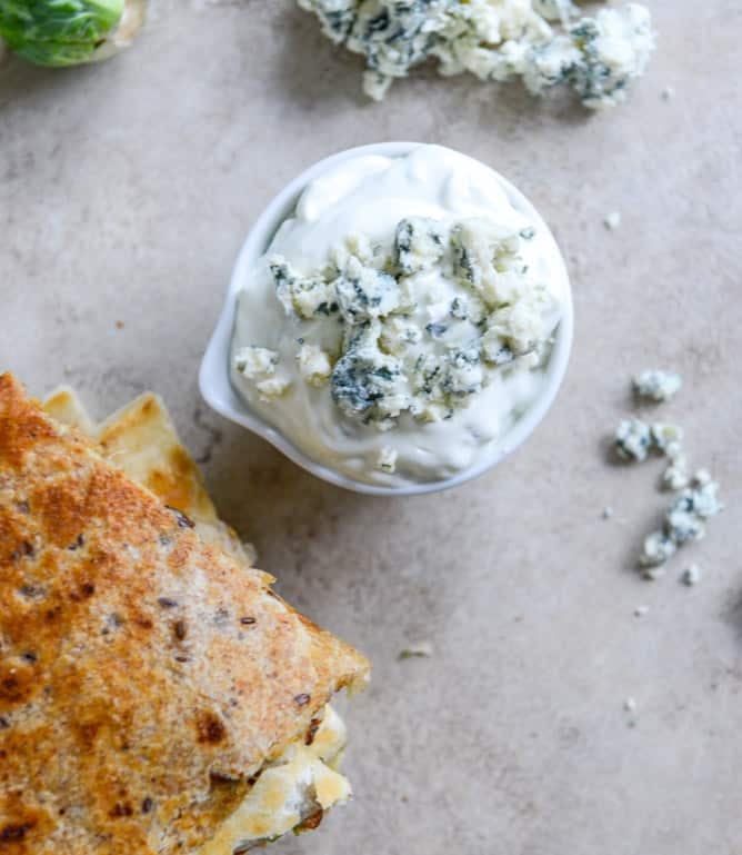 Brussels Bacon Bean Quesadillas I howsweeteats.com Brussels Bacon Bean Quesadillas I howsweeteats.com