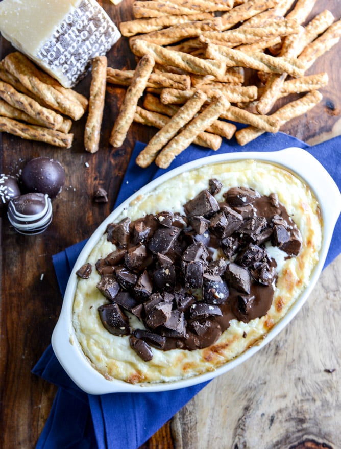 Chocolate Cheddar Dip I howsweeteats.com Chocolate Cheddar Dip I howsweeteats.com