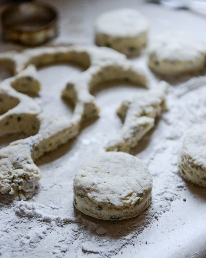 sage butter biscuits I howsweeteats.com sage butter biscuits I howsweeteats.com
