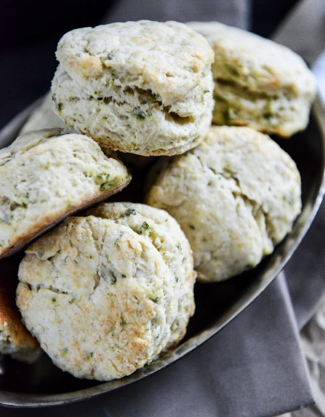 sage butter biscuits I howsweeteats.com sage butter biscuits I howsweeteats.com