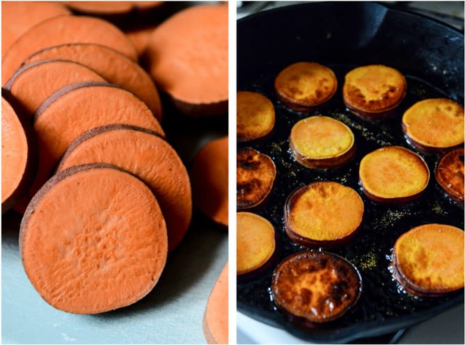 sweet potato chili cheese fries I howsweeteats.com sweet potato chili cheese fries I howsweeteats.com