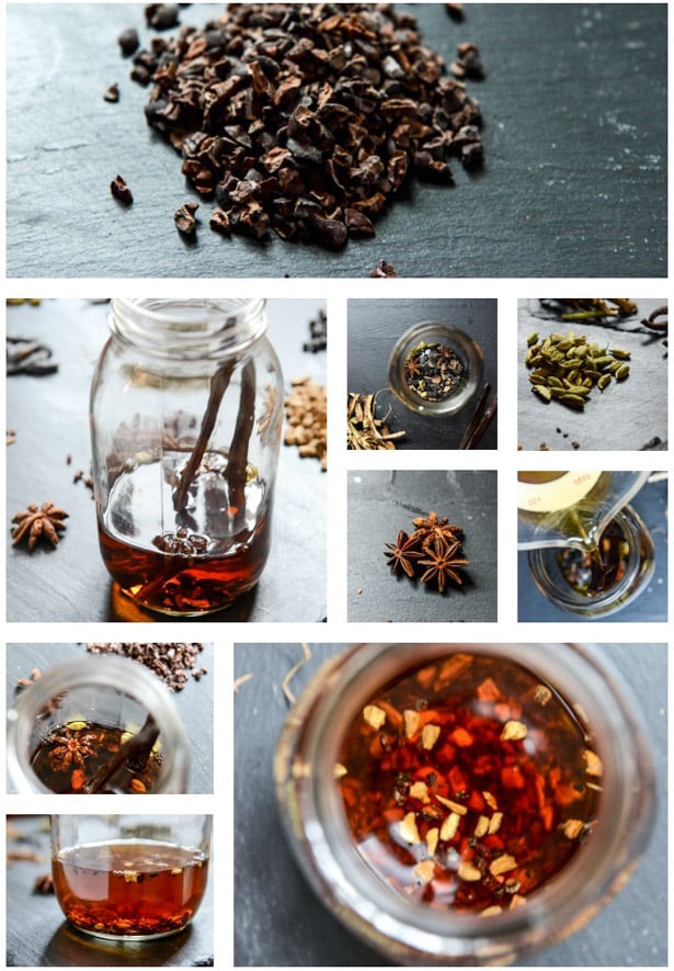 Homemade Cocktail Bitters: Cherry Vanilla, Chocolate, Grapefruit & Strawberry Ginger I howsweeteats.com Homemade Cocktail Bitters: Cherry Vanilla, Chocolate, Grapefruit & Strawberry Ginger I howsweeteats.com