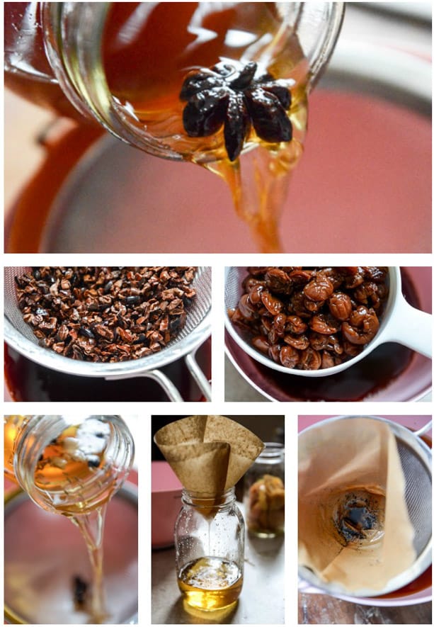 Homemade Cocktail Bitters: Cherry Vanilla, Chocolate, Grapefruit & Strawberry Ginger I howsweeteats.com Homemade Cocktail Bitters: Cherry Vanilla, Chocolate, Grapefruit & Strawberry Ginger I howsweeteats.com