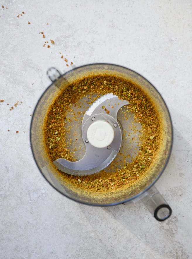 Crisp Skillet Sea Bass with Pistachio Butter I howsweeteats.com Crisp Skillet Sea Bass with Pistachio Butter I howsweeteats.com