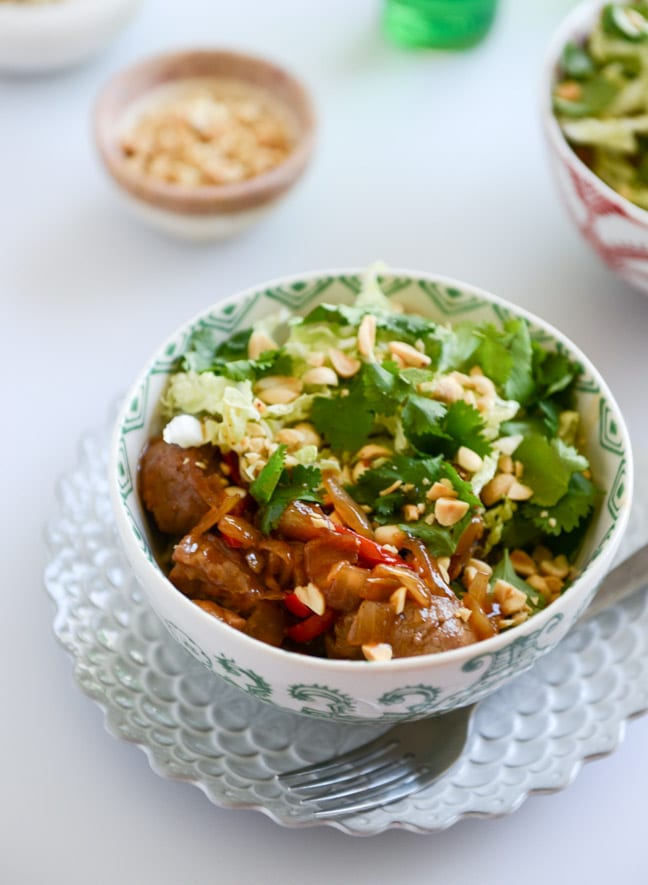 30 minute Vietnamese Caramel Pork Stir Fry I howsweeteats.com