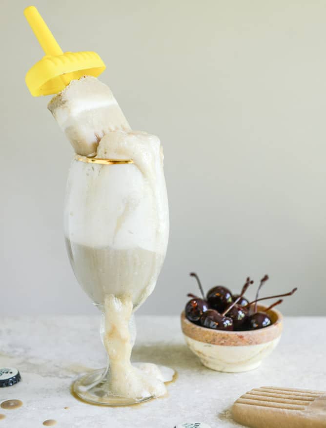 root beer floatsicles I howsweeteats.com