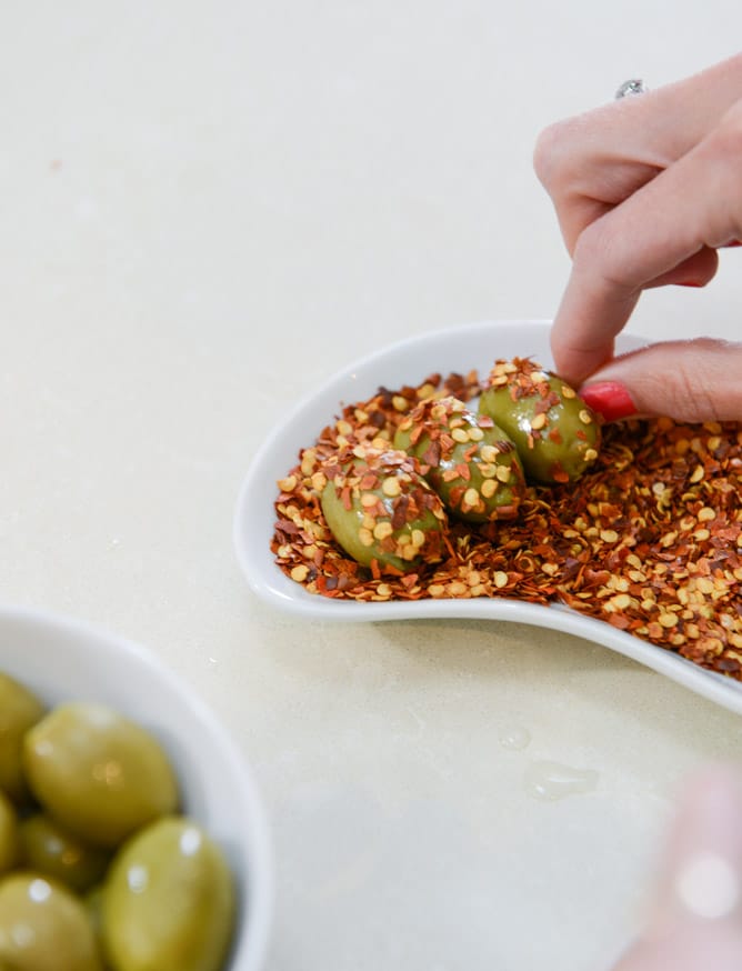 DIY Dirty Martini Bar I howsweeteats.com