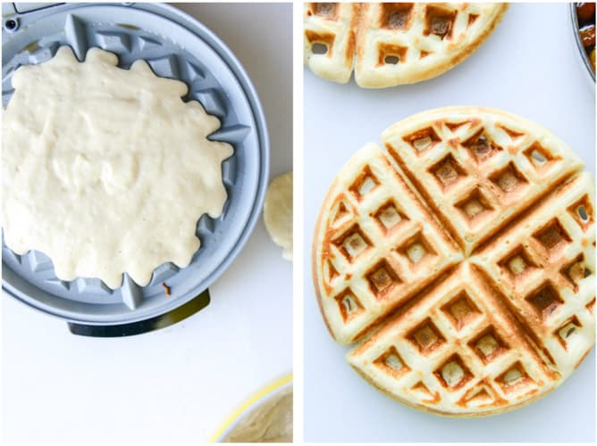 peach waffles I howsweeteats.com-1-2