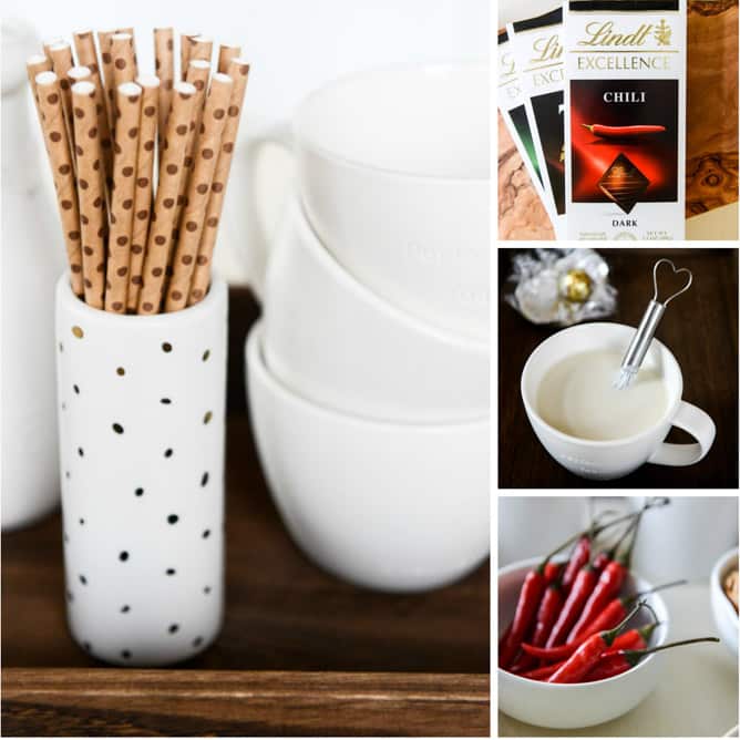 how to make a hot chocolate bar I howsweeteats.com