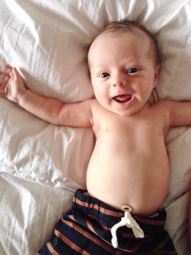 life with max: five weeks in I howsweeteats.com